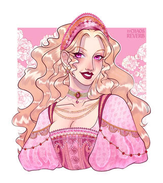 Saera Targaryen for Lady Viserra on Twitter